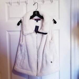 NWT Tommy Hilfiger Signature Fleece Vest